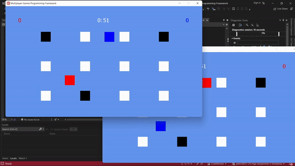 Multiplayer Networking • C#+ • Monogame